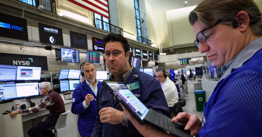 Stocks rise slightly as the dollar weakens, with potential intervention in the yen drawing attention.