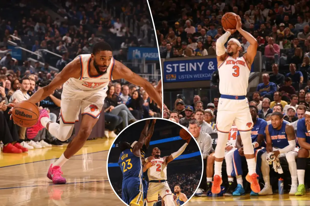 Struggling Knicks stumble without Jalen Brunson in defeat to Warriors, wrapping up a tough road trip