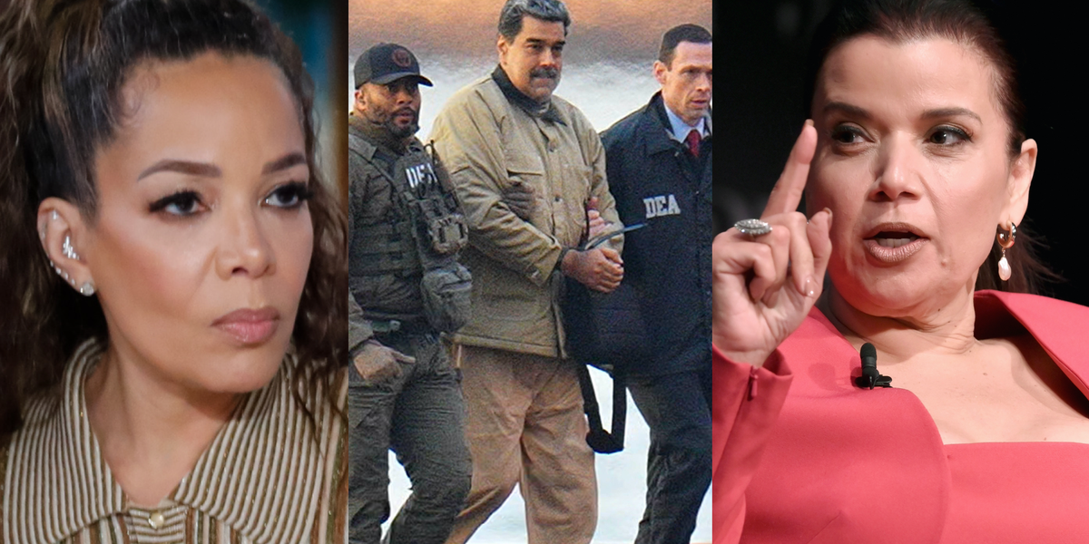 Sunny Hostin refers to Maduro's arrest as an act of 'piracy' and 'imperialism,' while Ana Navarro shares it brought her tears of joy.