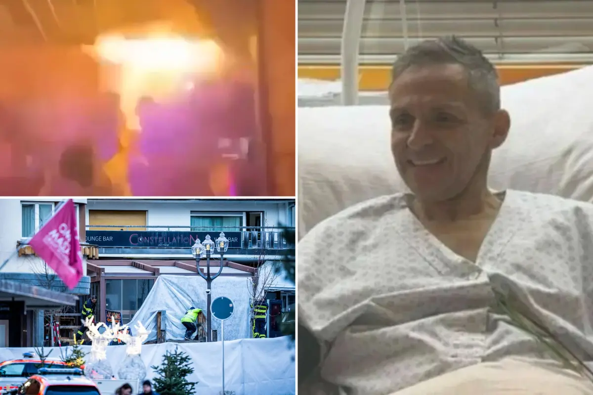 Swiss dad Paolo Campolo rescues teenagers from Crans-Montana bar fire on New Year's Eve