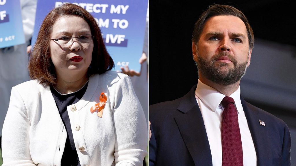 Tammy Duckworth responds to JD Vance's Forrest Gump comment