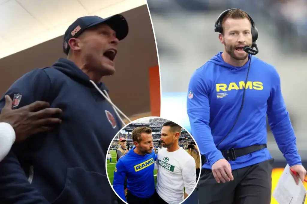Tension between Sean McVay and Ben Johnson increases before Rams-Bears match-up