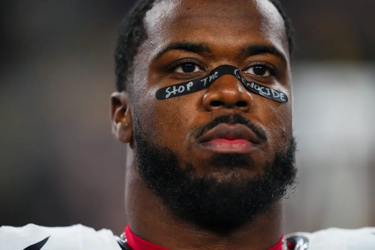 Texans' Azeez Al-Shaair fined by NFL for wearing 'stop the genocide' eye black