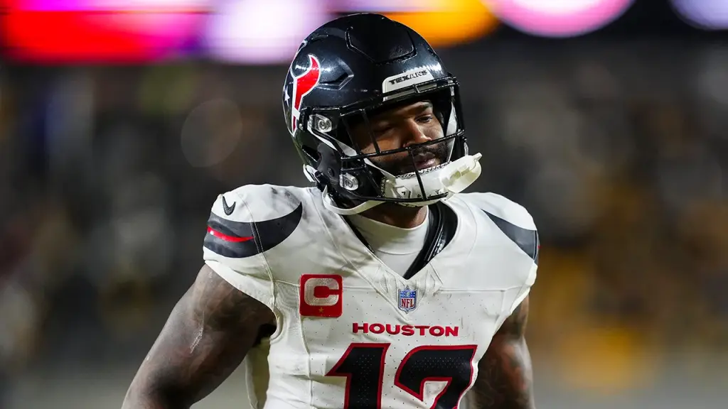 Texans' Nico Collins out for game against Patriots due to concussion