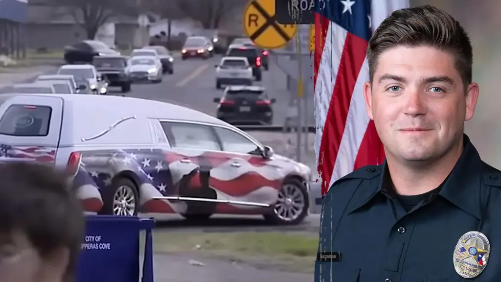 Texas police officer Elijah Garretson fatally shot by a wanted suspect