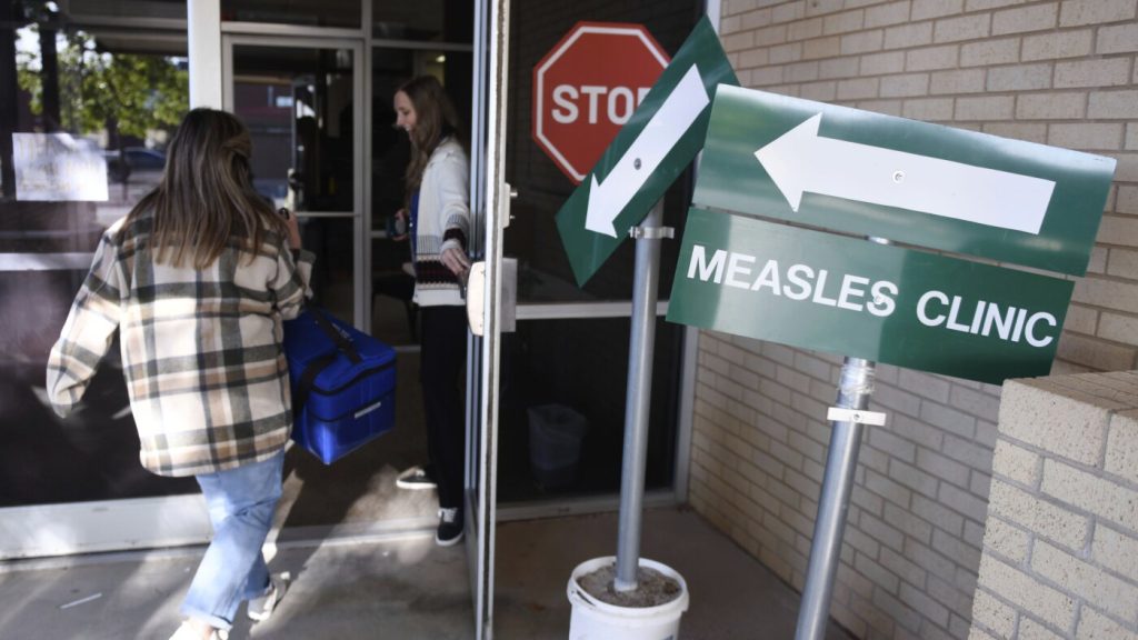 The U.S. is close to losing its status of being free from measles.