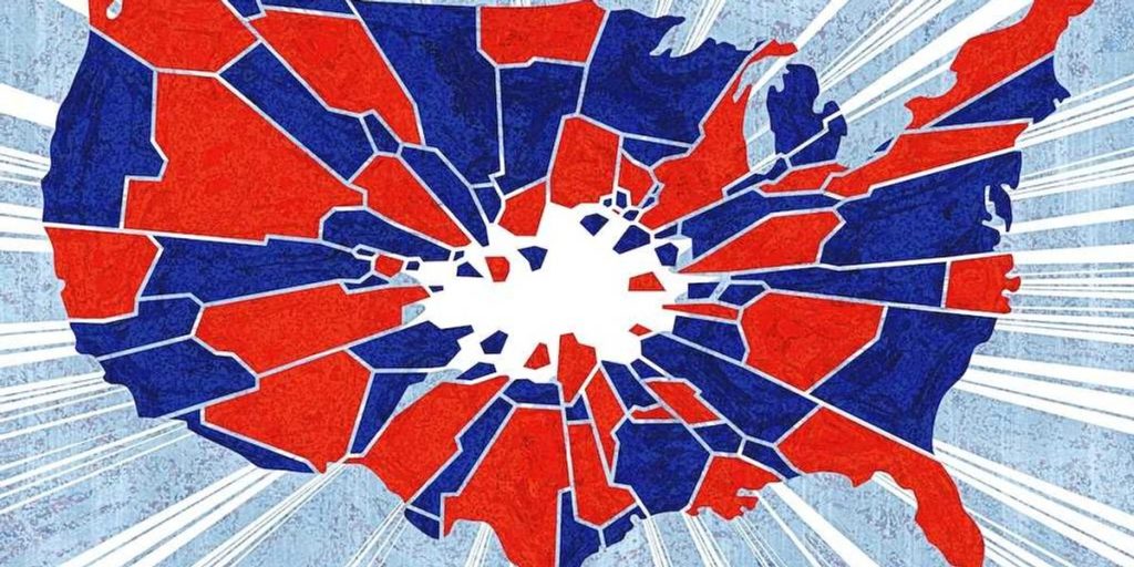 The United States resembles a couple on the verge of separation — without a way out.