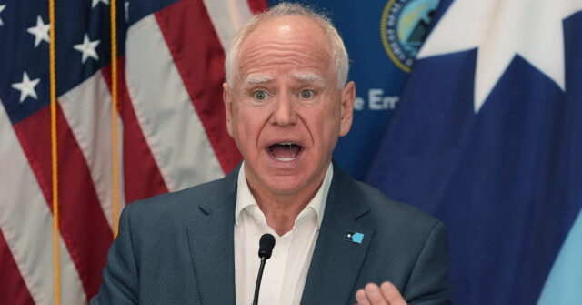 Tim Walz Suggests Deadly ICE Shootings Might Be Starting a Civil War