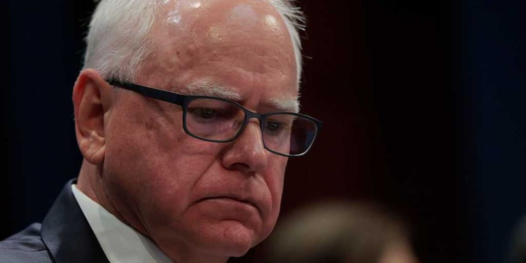 Tim Walz, facing controversy, declares he will not run for a third term