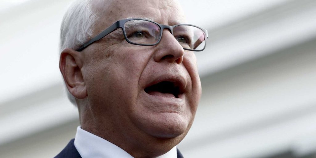 Tim Walz wonders if a civil war is starting &mdash; and faces harsh ridicule.