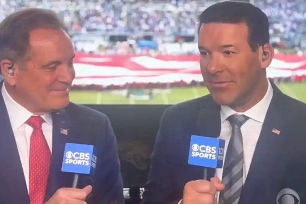Tony Romo addresses criticism of the Bills-Jaguars playoff broadcast