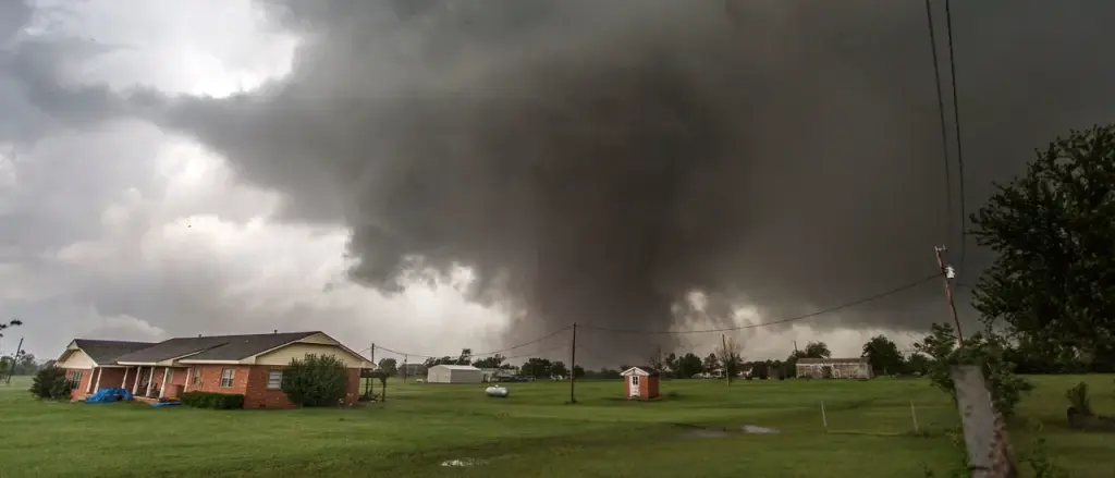 Tornado Strikes Purcell, Oklahoma Causing Destruction During Intense Weather Across the Plains