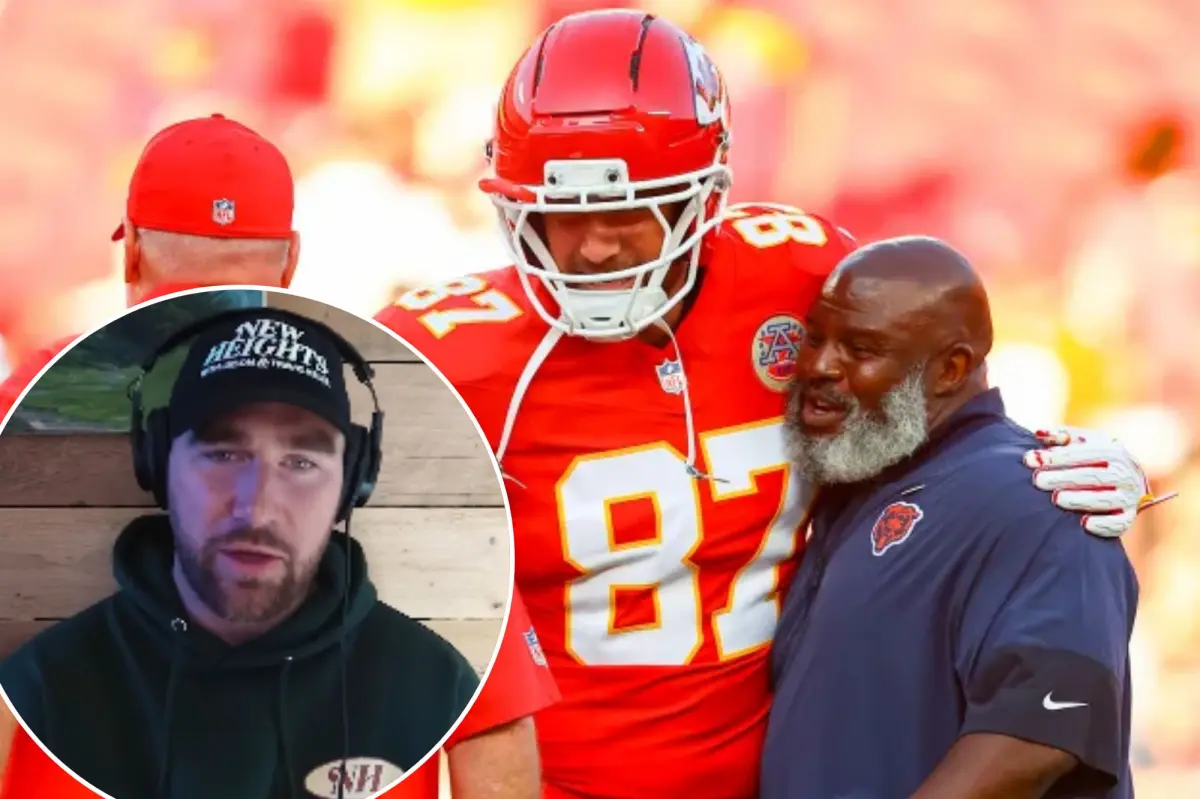 Travis Kelce might have hinted at retirement plans while welcoming Eric Bieniemy back.