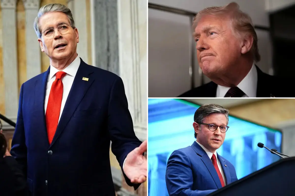 Treasury Secretary Scott Bessent discloses that as much as 10% of the US budget is taken annually