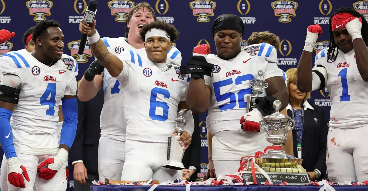 Trinidad Chambliss aids Ole Miss in surprising Georgia and enters the NFL Draft discussion