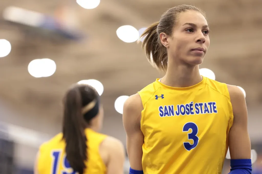 Trump administration claims San Jose State violated the law by permitting a transgender volleyball player to compete.