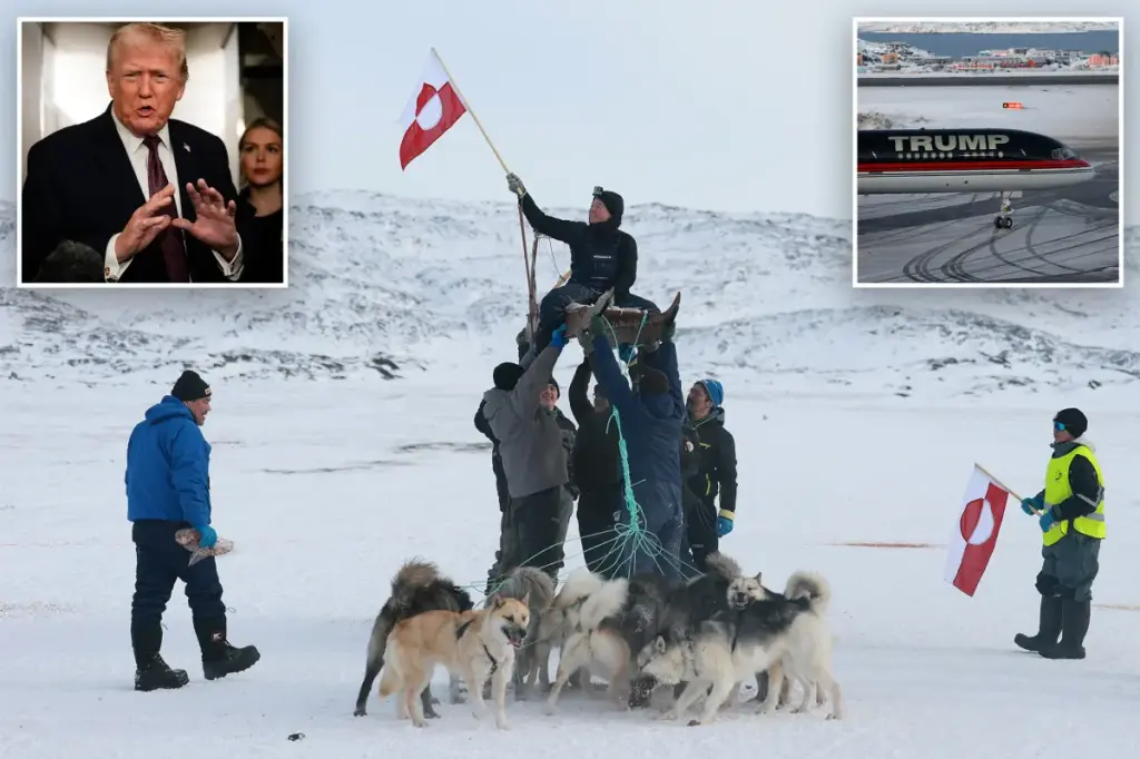 Trump claims Greenland's defense consists of 'two dog sleds' while advocating for US ownership of the territory
