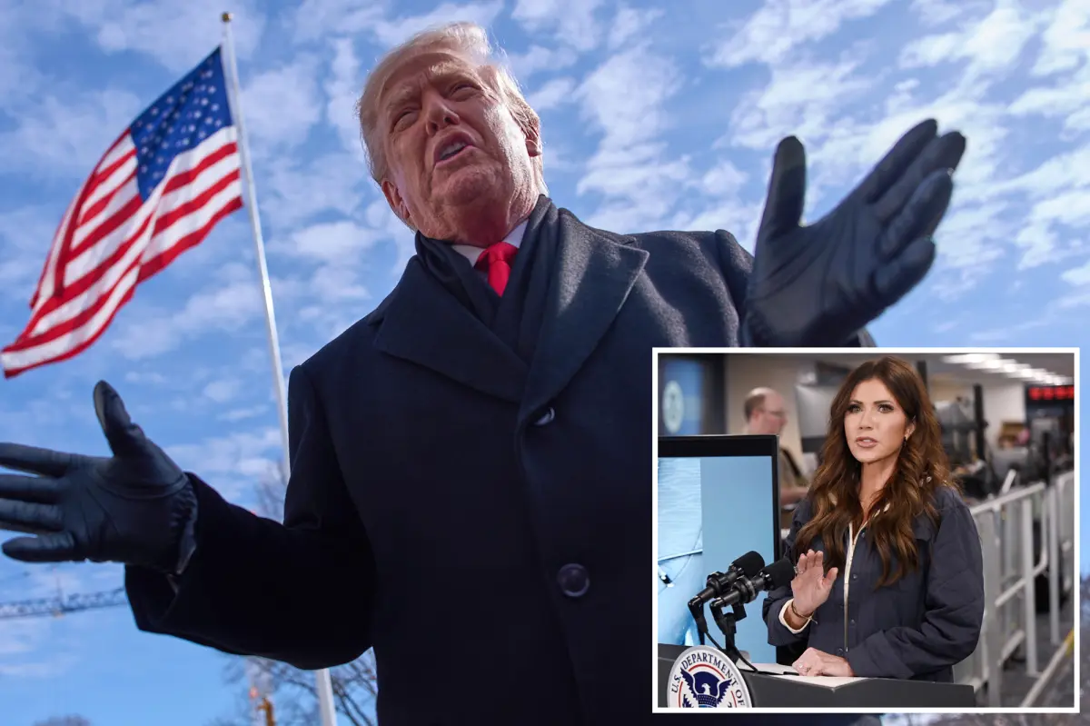 Trump confirms Kristi Noem will remain, despite calls from both parties for her to leave.