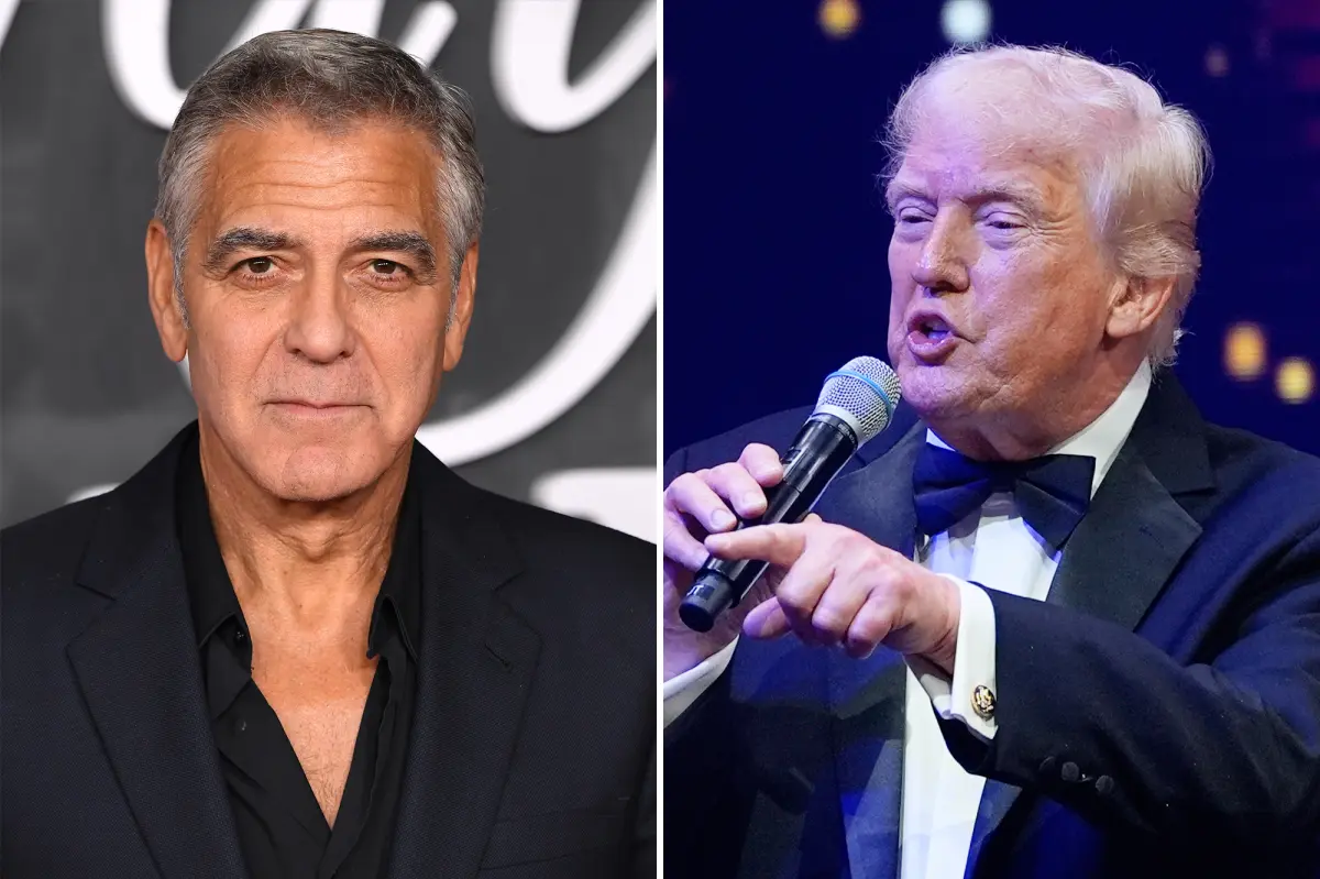 Trump criticizes 'average guy' George Clooney for frequently complaining about common sense in politics