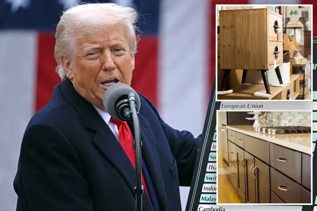 Trump delays tariff increase on furniture and kitchen cabinets by one year