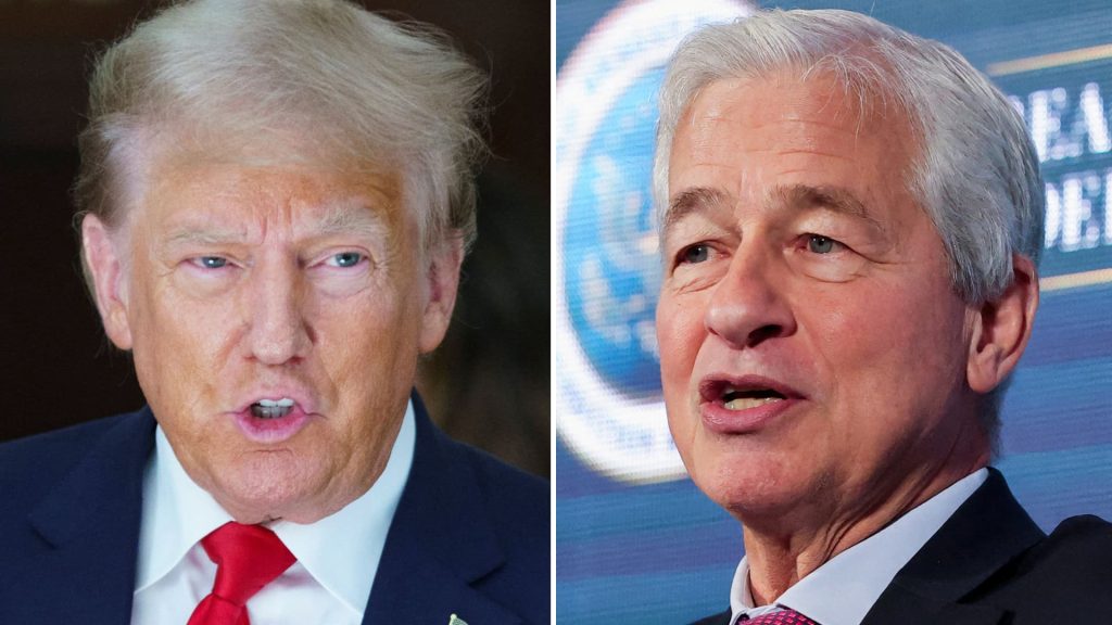 Trump files a lawsuit against Jamie Dimon and JPMorgan Chase regarding debanking