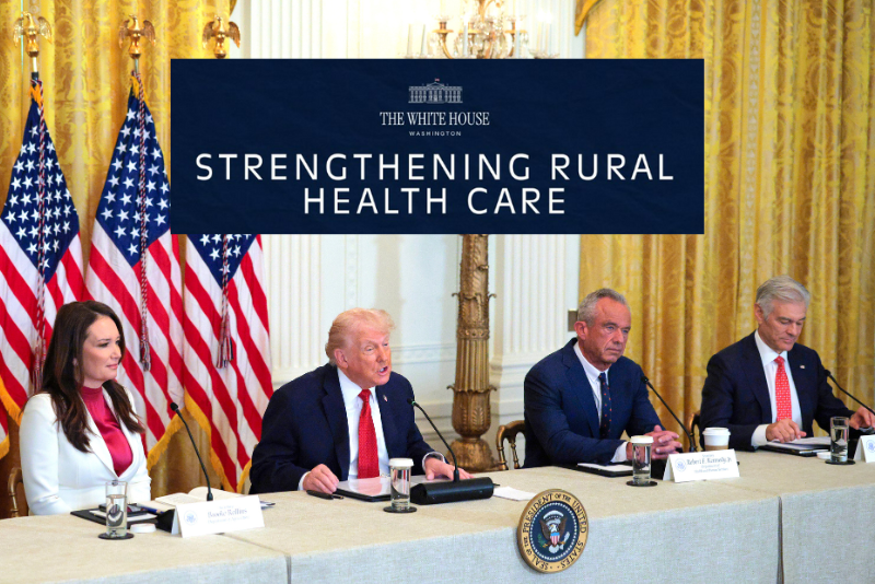 Trump holds a White House discussion on the Rural Health Transformation Program