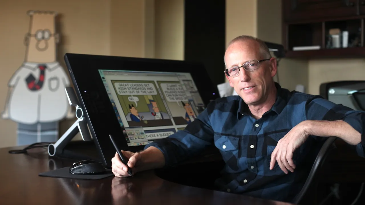Trump honors 'Dilbert' creator Scott Adams upon hearing of his passing