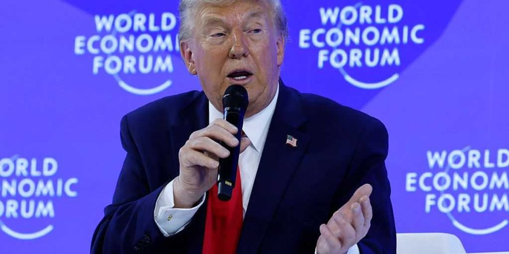 Trump informs Davos that the US possesses weapons he 'can't even discuss' while addressing concerns about Greenland.