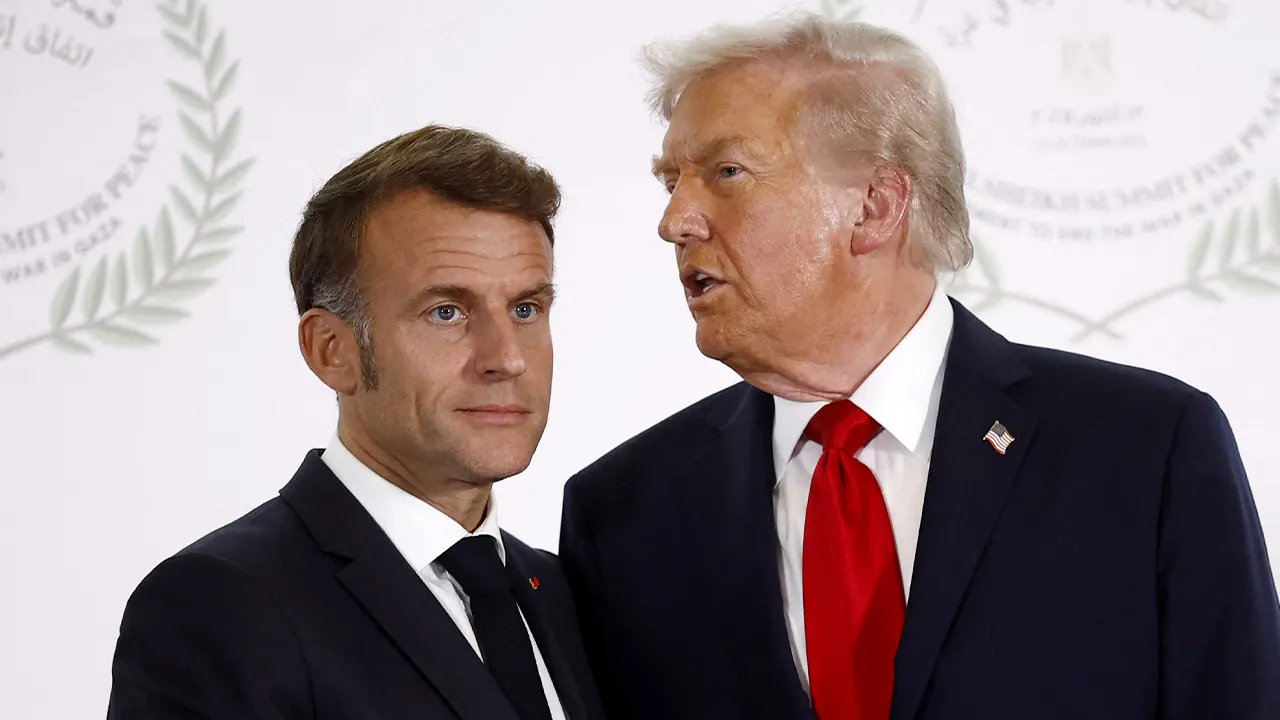 Trump mimics Macron's French accent during discussion on drug prices