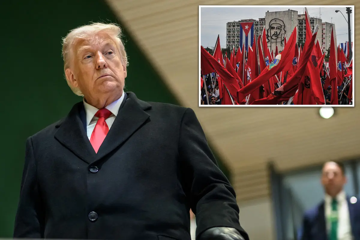 Trump plans to overthrow Cuba's communist government by year's end, according to a report.