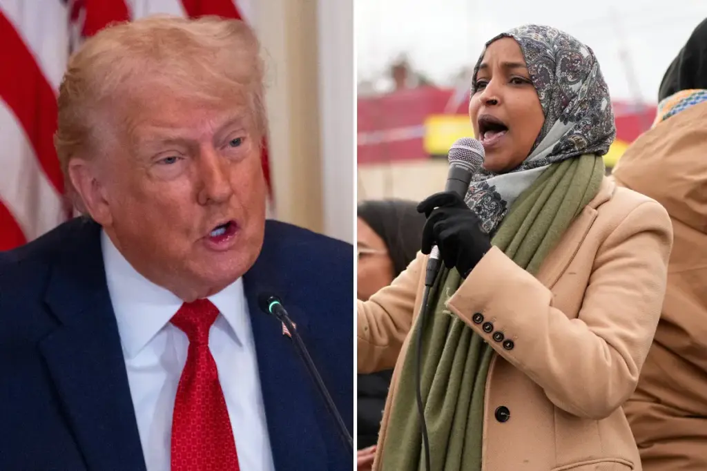 Trump suggests Rep. Omar from the 'Squad' should be imprisoned or sent away: 'MAKE SOMALIA GREAT AGAIN'