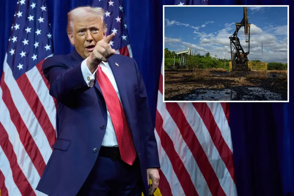 Trump suggests compensating US oil companies to restore Venezuela’s energy sector