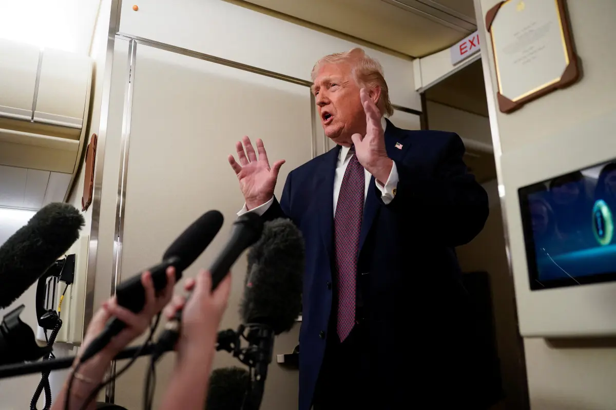 Trump suggests the US might need to take action before negotiating with Iran.