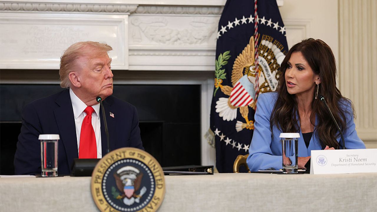 Trump supports Homeland Security Secretary Kristi Noem as demands for her resignation grow.