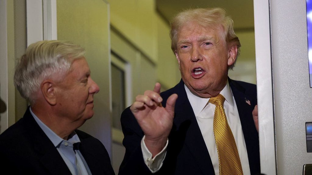 Trump supports Senate bill on Russia sanctions for vote next week, Graham states