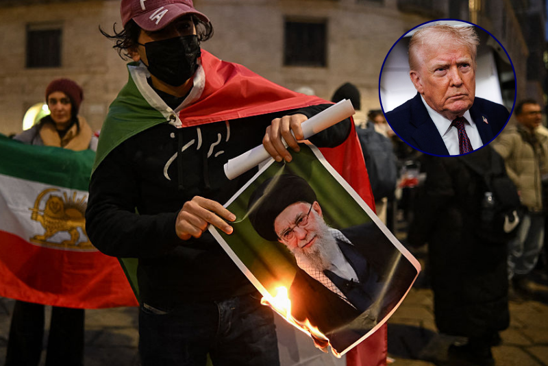 Trump urges Iranians to seize control of their nation's institutions and halts all diplomatic discussions with their leaders during ongoing unrest.