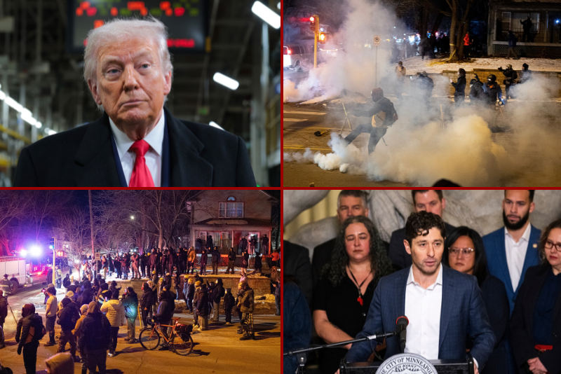 Trump warns of using the Insurrection Act during unrest in Minneapolis