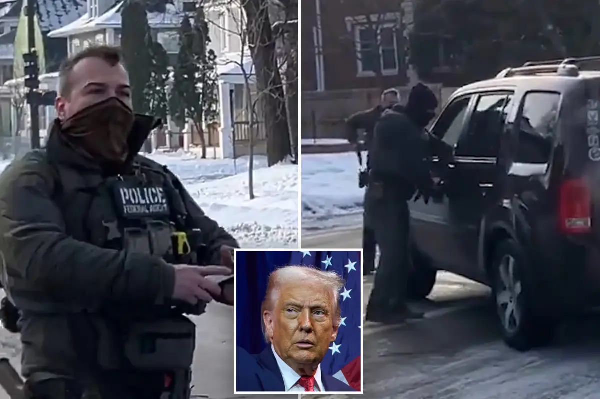 Trump's heartfelt response to seeing ICE shooting footage while supporting the immigration officer