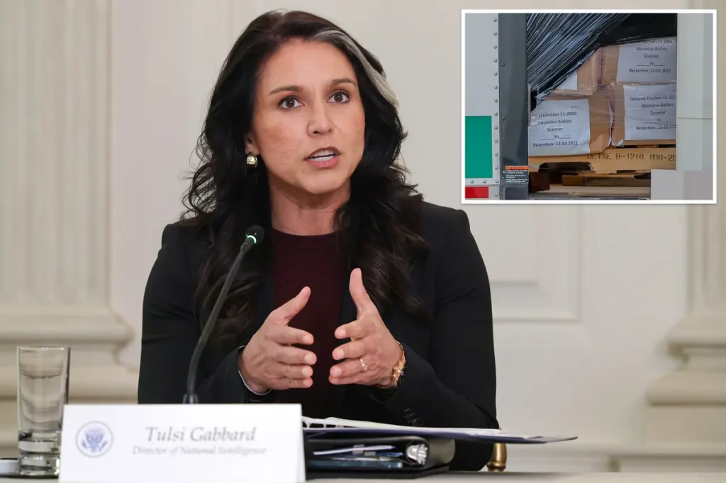 Tulsi Gabbard plays a key role in investigating election fraud for 2020.