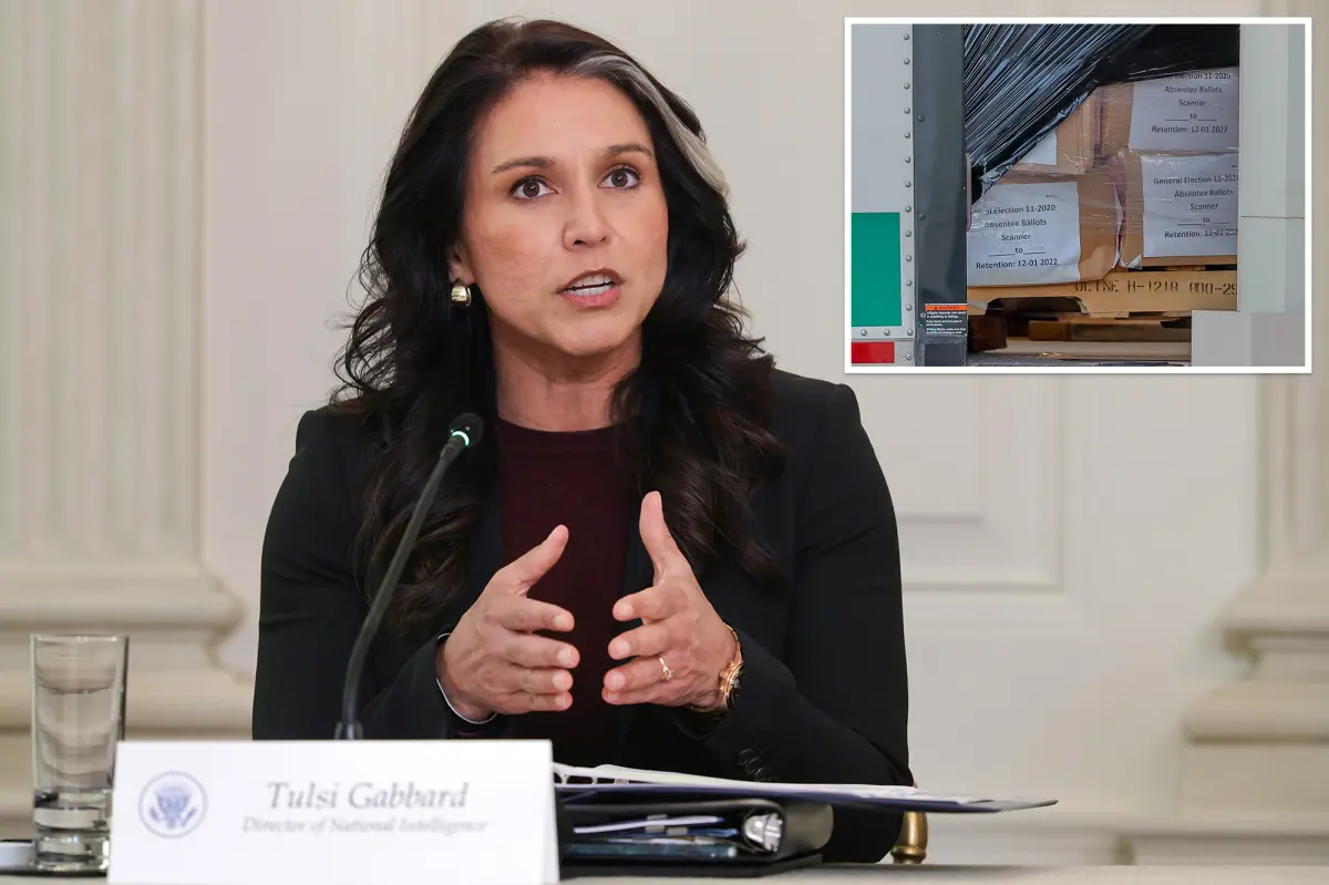 Tulsi Gabbard plays a key role in investigating election fraud for 2020.