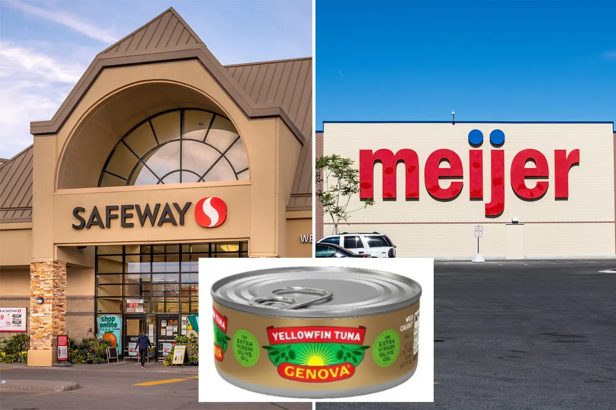 Tuna cans recalled due to serious food illness sent to these large retailers by mistake