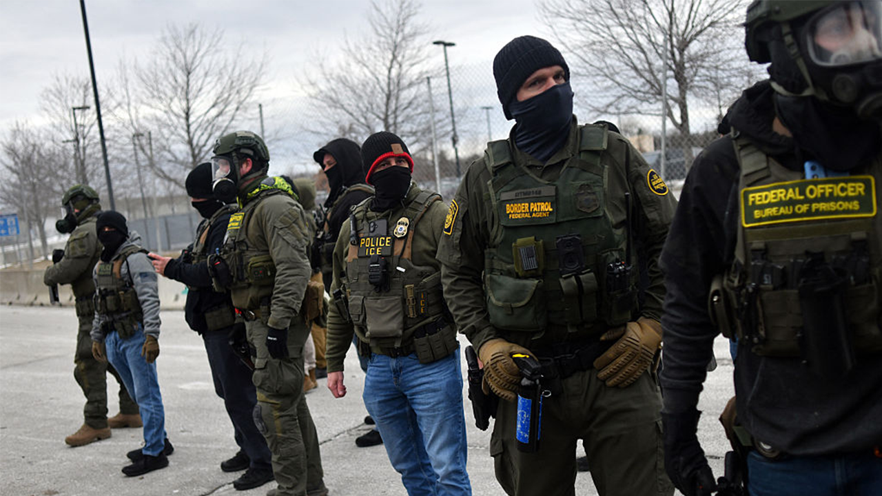 Two individuals taken into custody for supposedly attacking federal officers in Minnesota.