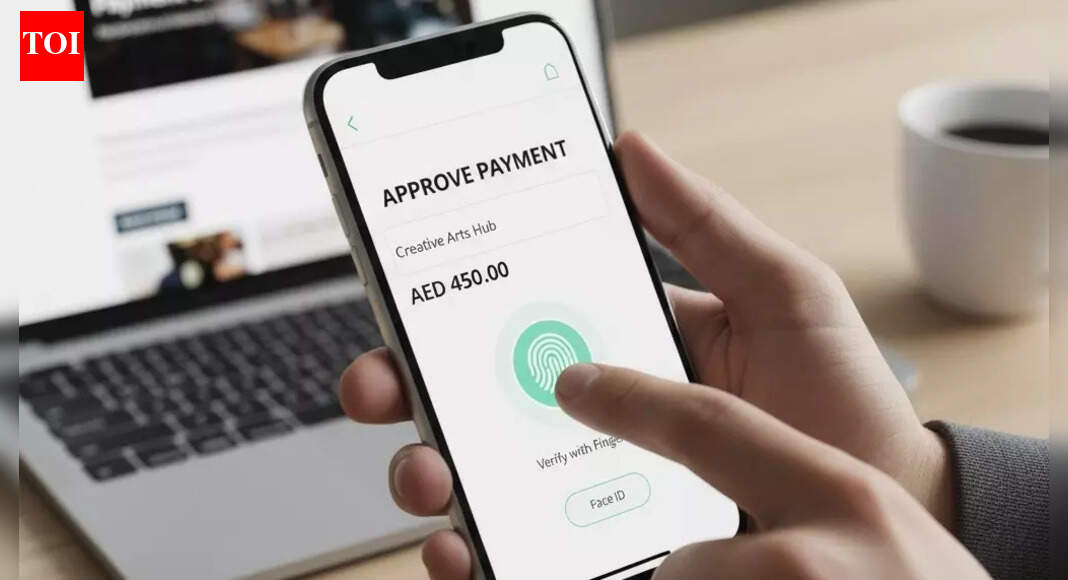 UAE Bank to stop SMS OTPs for online transactions starting January 6 and replace them with biometric authentication.