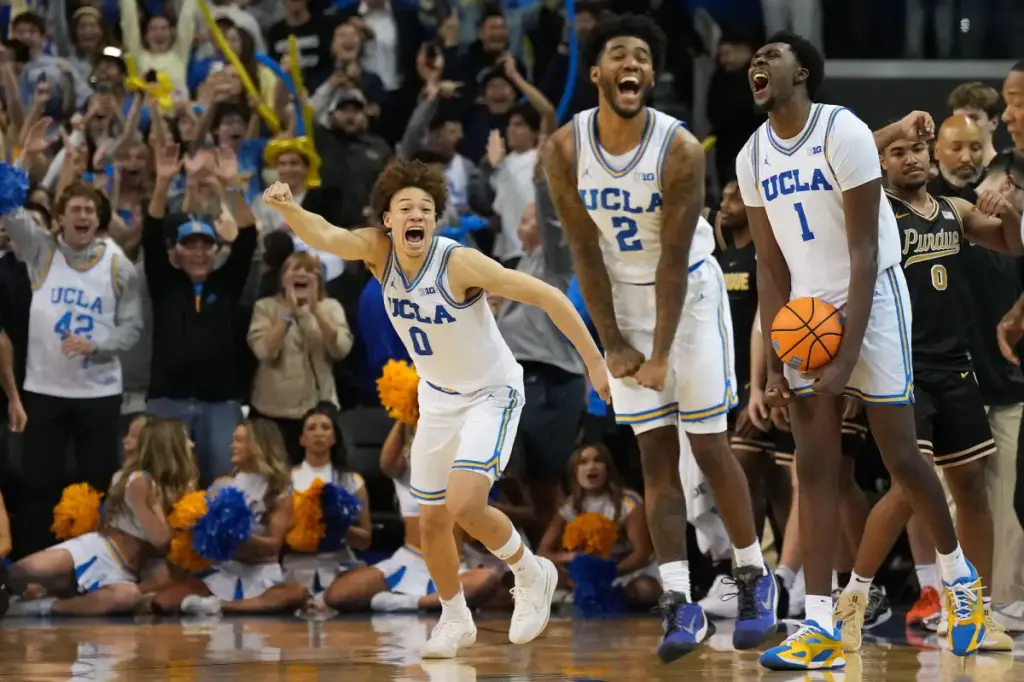 UCLA men's basketball surprises No. 4 Purdue