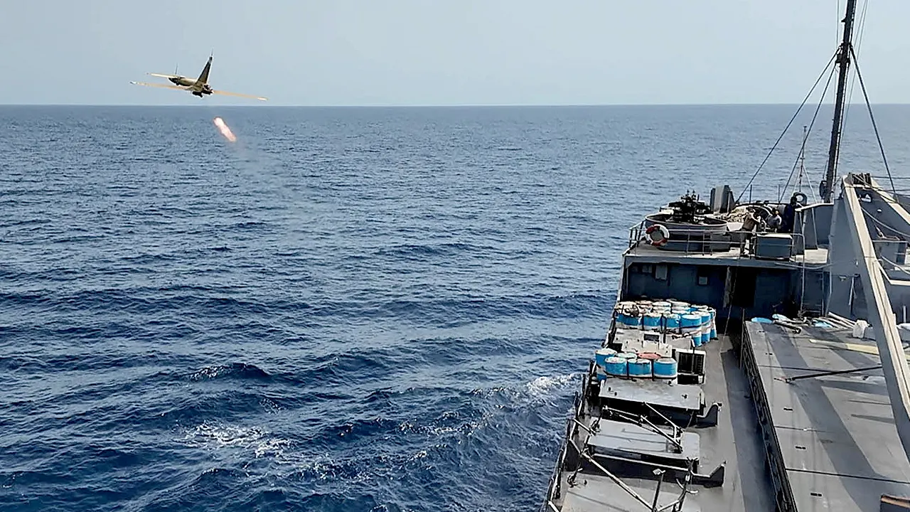 US Navy ships are challenged by overwhelming drone attacks from Iran, expert notes