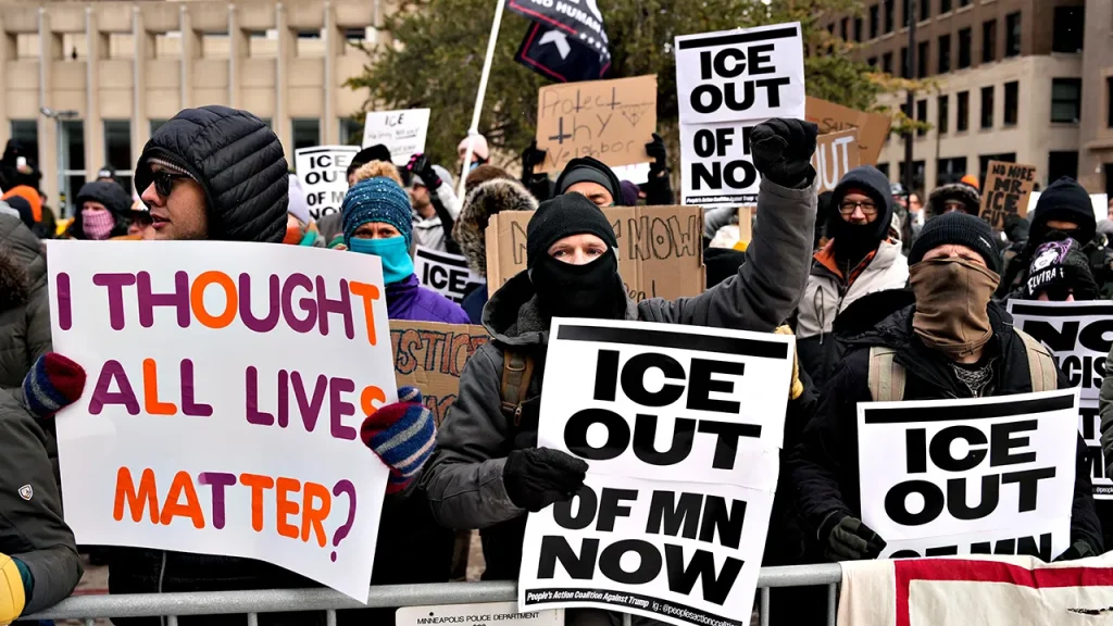 University of Minnesota organizations organize 'National Shutdown' protest against ICE