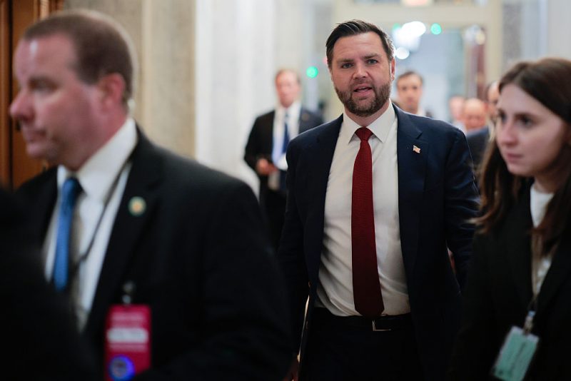 Vance votes to stop a bill that would restrict Trump’s military authority regarding Venezuela.
