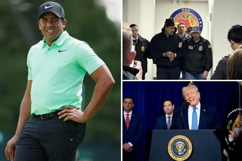 Venezuelan golfer Johnattan Vegas shares his thoughts after Trump calls for Maduro's capture