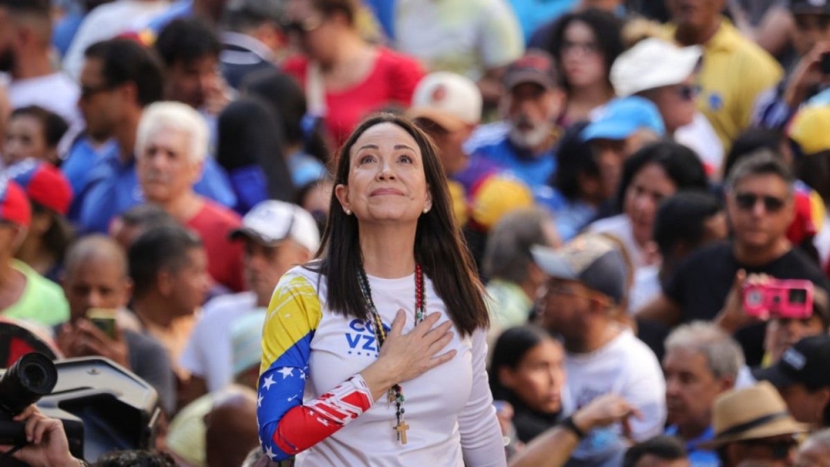Venezuelan opposition figure Machado responds to Maduro's detention by US military forces