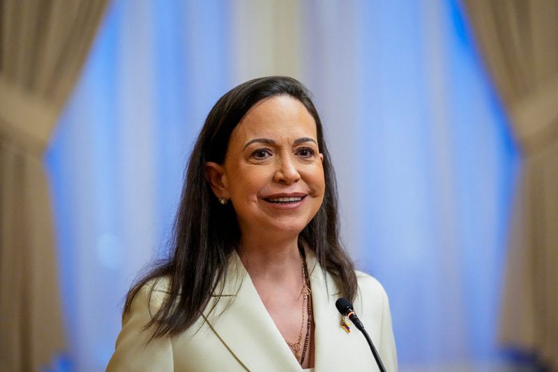 Venezuelan opposition figure Machado scheduled to meet Trump in D.C. on Thursday